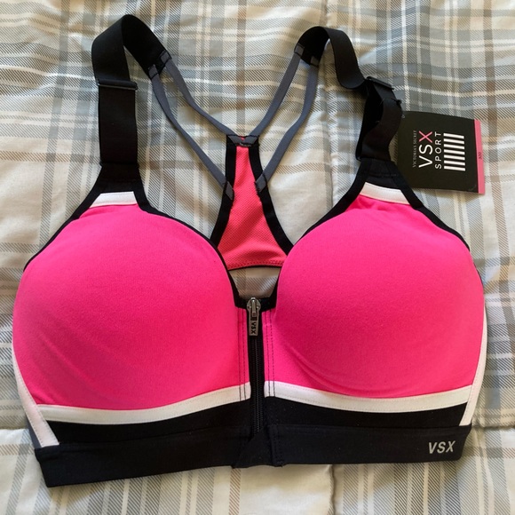 New! Victoria’s Secret SPORT.  32D Front close Sports Bra - Picture 1 of 3